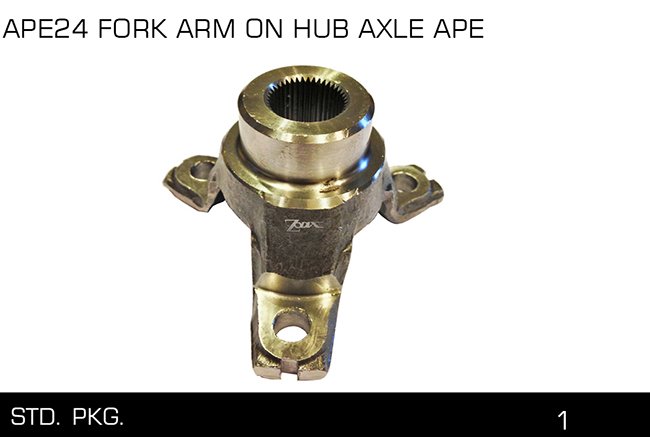 APE24 FORK ARM ON HUB AXLE APE